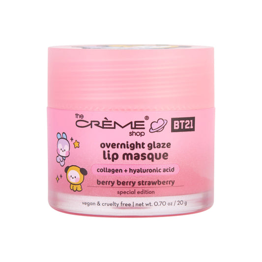 Berry Berry Strawberry Lip Masque Lip Masque The Crème Shop meets BT21 minini 