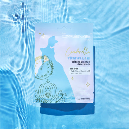 The Crème Shop x Disney - Cinderella Clear As Glass Printed Essence Sheet Mask Sheet Mask The Crème Shop x Disney 