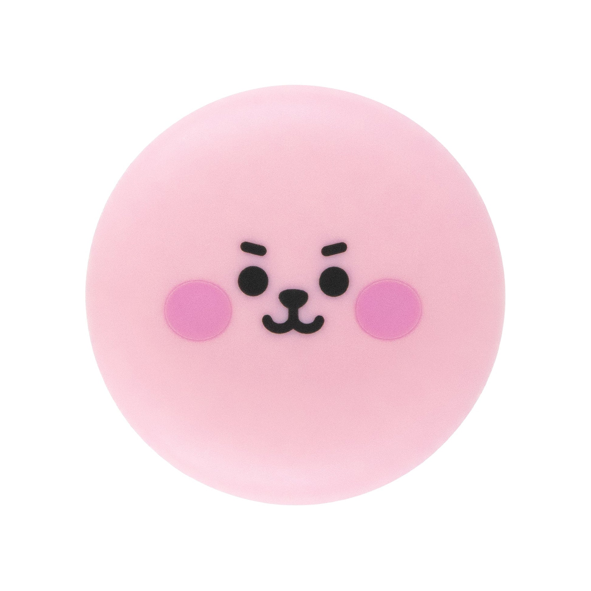 Hello Kitty & BT21 COOKY Moisturizing Macaron Lip Balm Duo, White Peach Flavored