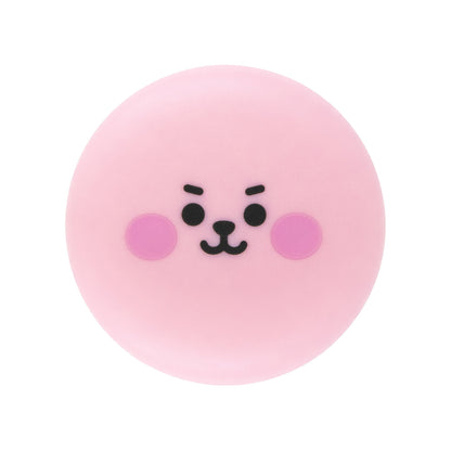 Hello Kitty & BT21 COOKY Moisturizing Macaron Lip Balm Duo, White Peach Flavored