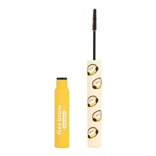 Flex Brow Brow Mascara The Crème Shop x BT21 Minini Deep Brown 