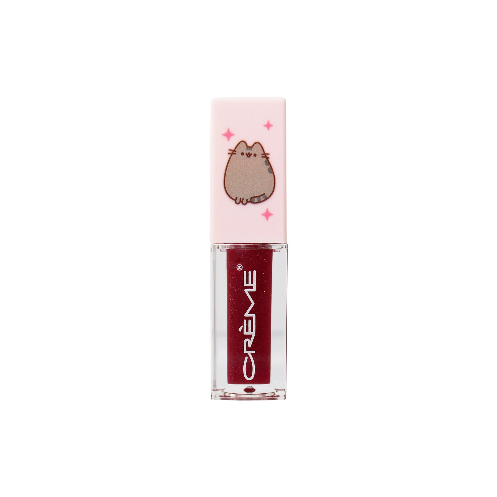 Pusheen Candy Glaze Lip Oil - Berry Best Lip Oil The Crème Shop x Pusheen 