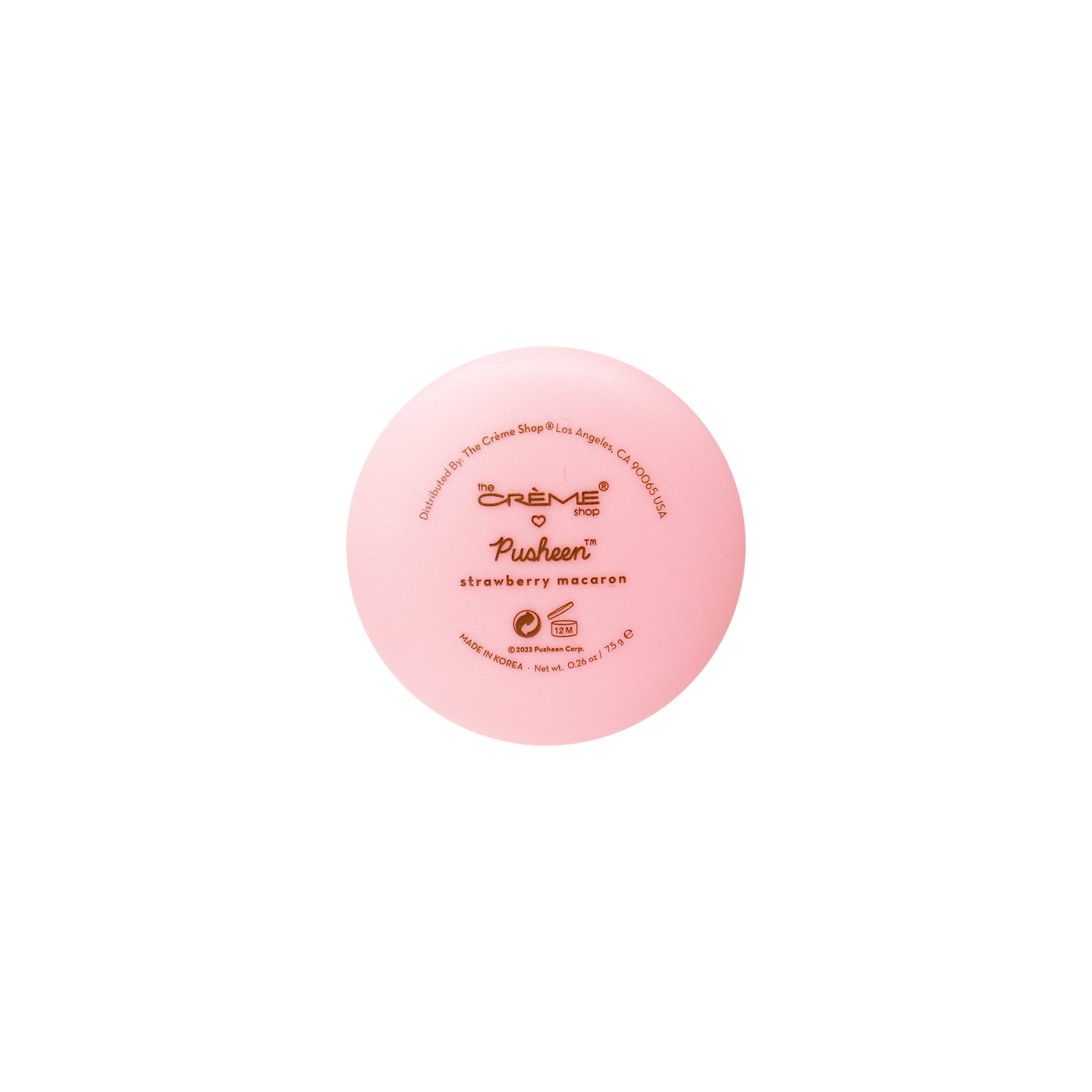 Pusheen Strawberry Dream Moisture Remedy Macaron Lip Balm Lip Balms The Crème Shop x Pusheen 