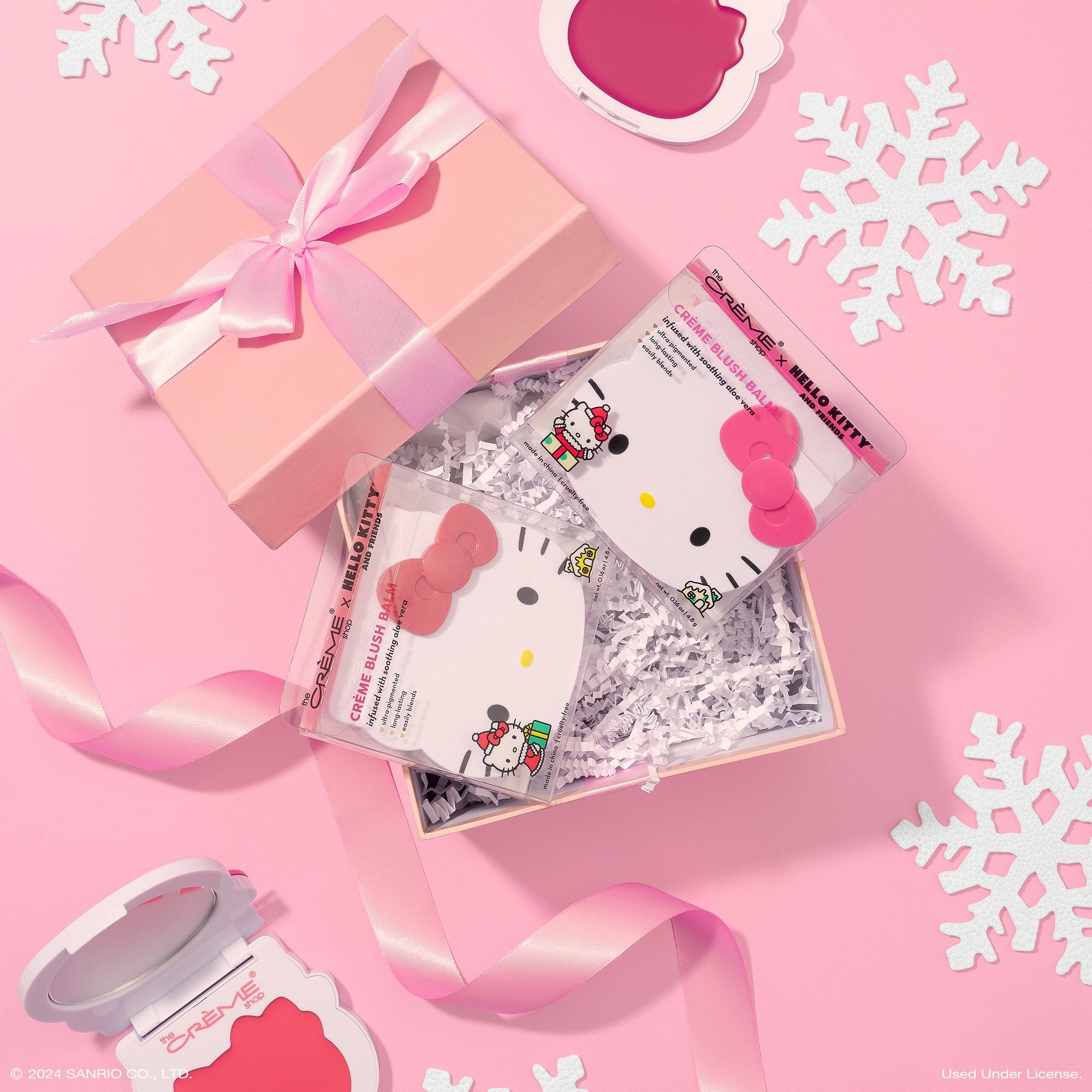 Pink Christmas Hello Kitty x the Crème shop Holiday bundle outlet