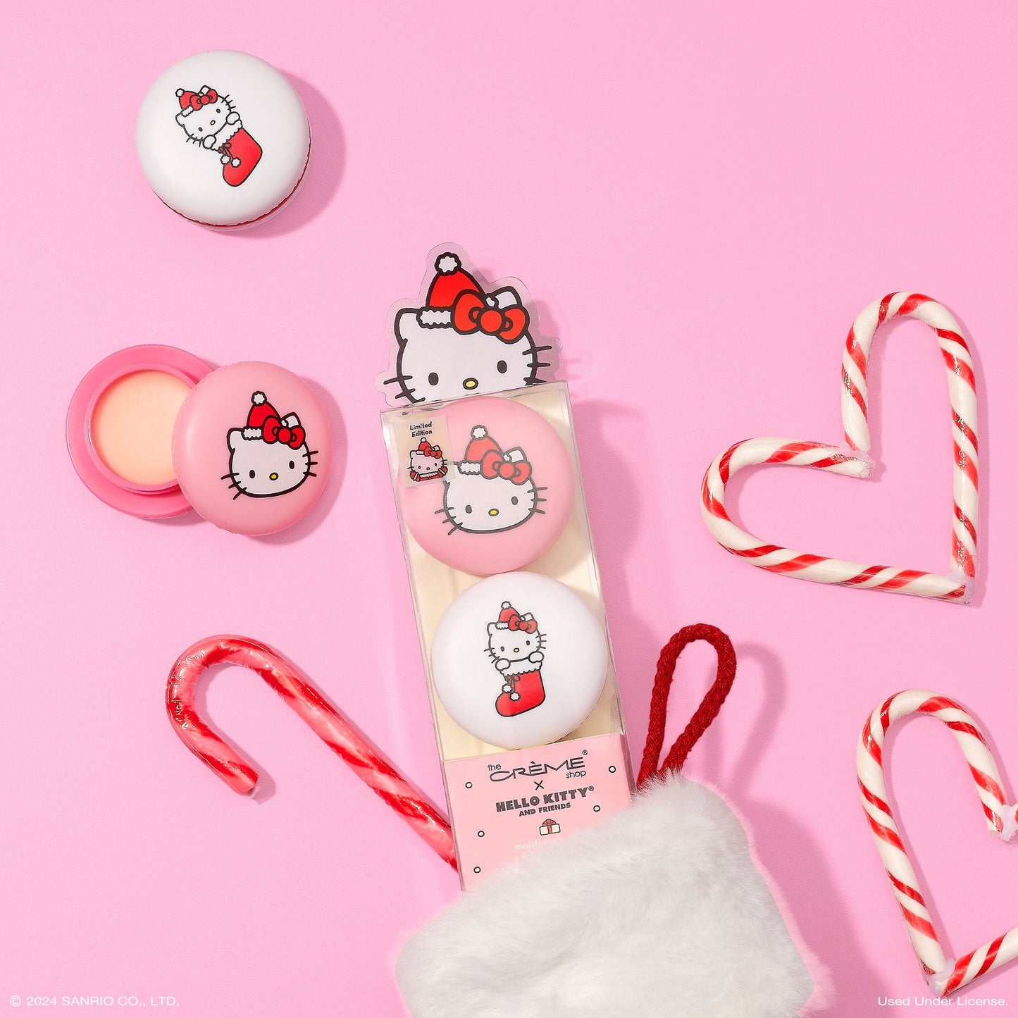 Hello Kitty And Friends Macaron Lip Balm Duo Lip Balms The Crème Shop x Sanrio 