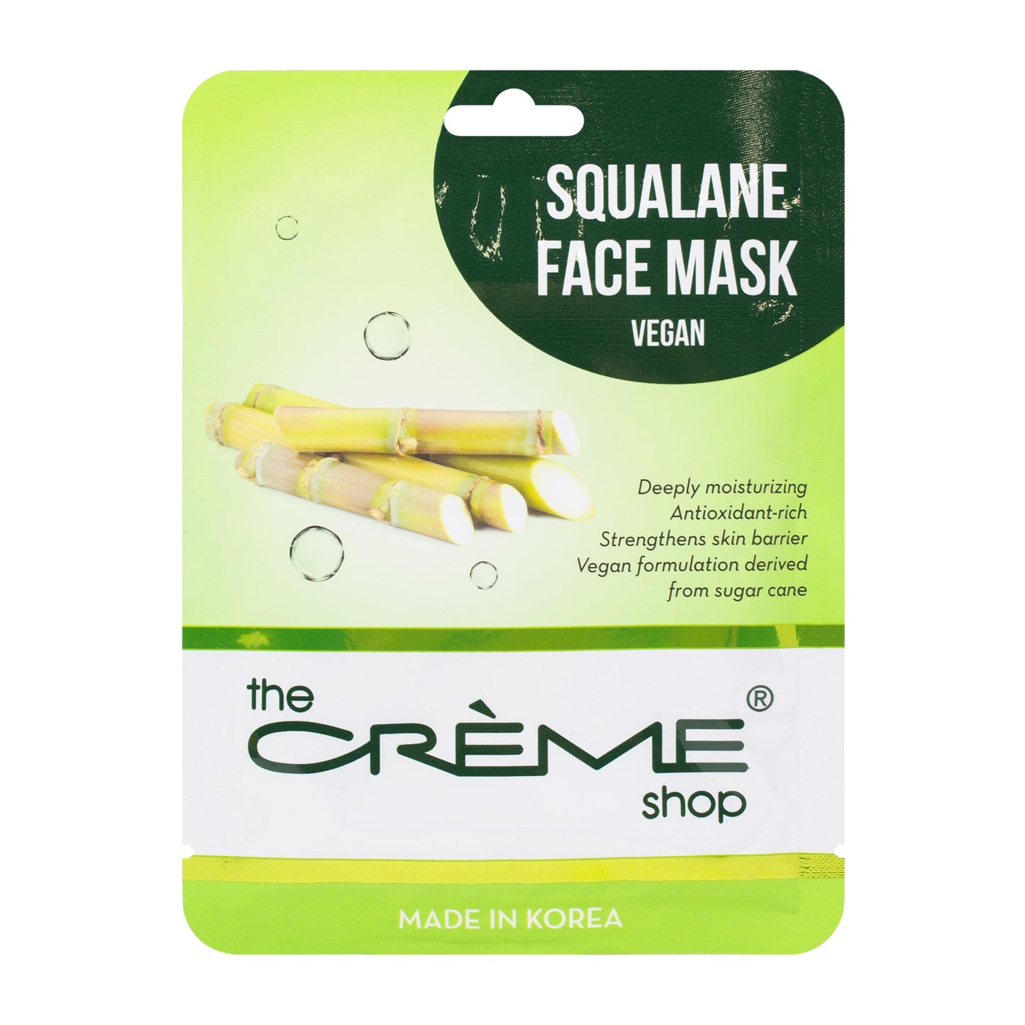 Squalane Essence Sheet Mask (Vegan) - Hydrating Sheet masks The Crème Shop 