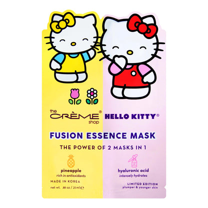 Hello Kitty & Mimi Pineapple & Hyaluronic Acid Fusion Sheet Mask - The Crème Shop