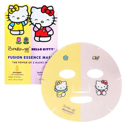 Hello Kitty & Mimi Pineapple & Hyaluronic Acid Fusion Sheet Mask - The Crème Shop