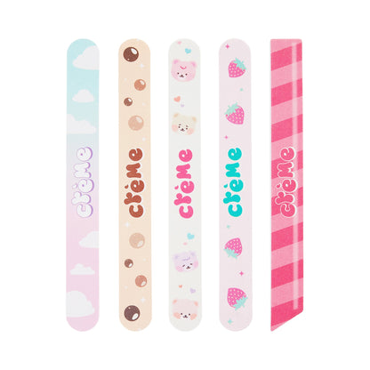 Boba Bears "Smooth As Boba" Nail Files (Set of 5) Nail Files The Crème Shop 