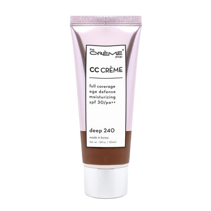 CC Crème | SPF 30 & PA++ Foundations The Crème Shop Deep 240 