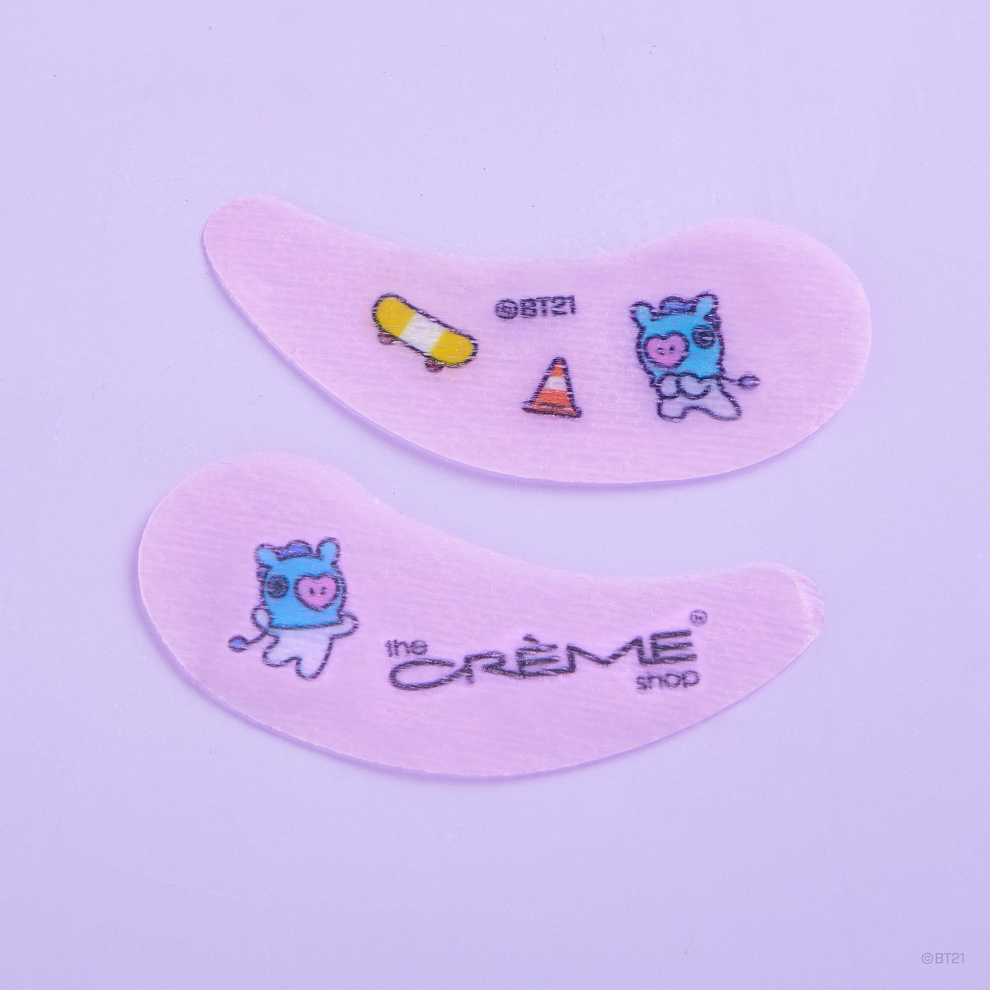“Pump it up!” MANG Hydrogel Under Eye Patches | Lifting & Refreshing Under Eye Patches The Crème Shop x BT21 