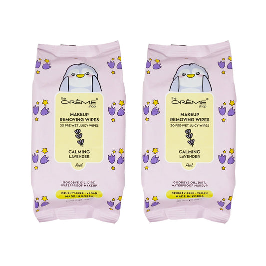 Penguin Juicy Makeup Removing Wipes - (2 Packs of 30) Towelettes The Crème Shop 