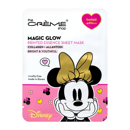 The Crème Shop | Disney: Minnie’s Magic Glow Printed Essence Sheet Mask Sheet masks The Crème Shop x Disney 