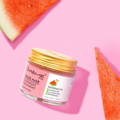 Watermelon Gelée Mask Overnight Treatment Gel Mask - The Crème Shop 