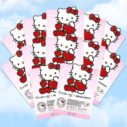 Hello Kitty Problem Solver Sheet Mask (Set of 12) Sheet Masks The Crème Shop x Sanrio 