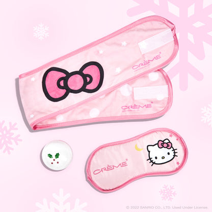 Hello Kitty Cozy Slumber Holiday Spa Set - Limited Edition Spa Set - The Crème Shop x Sanrio 