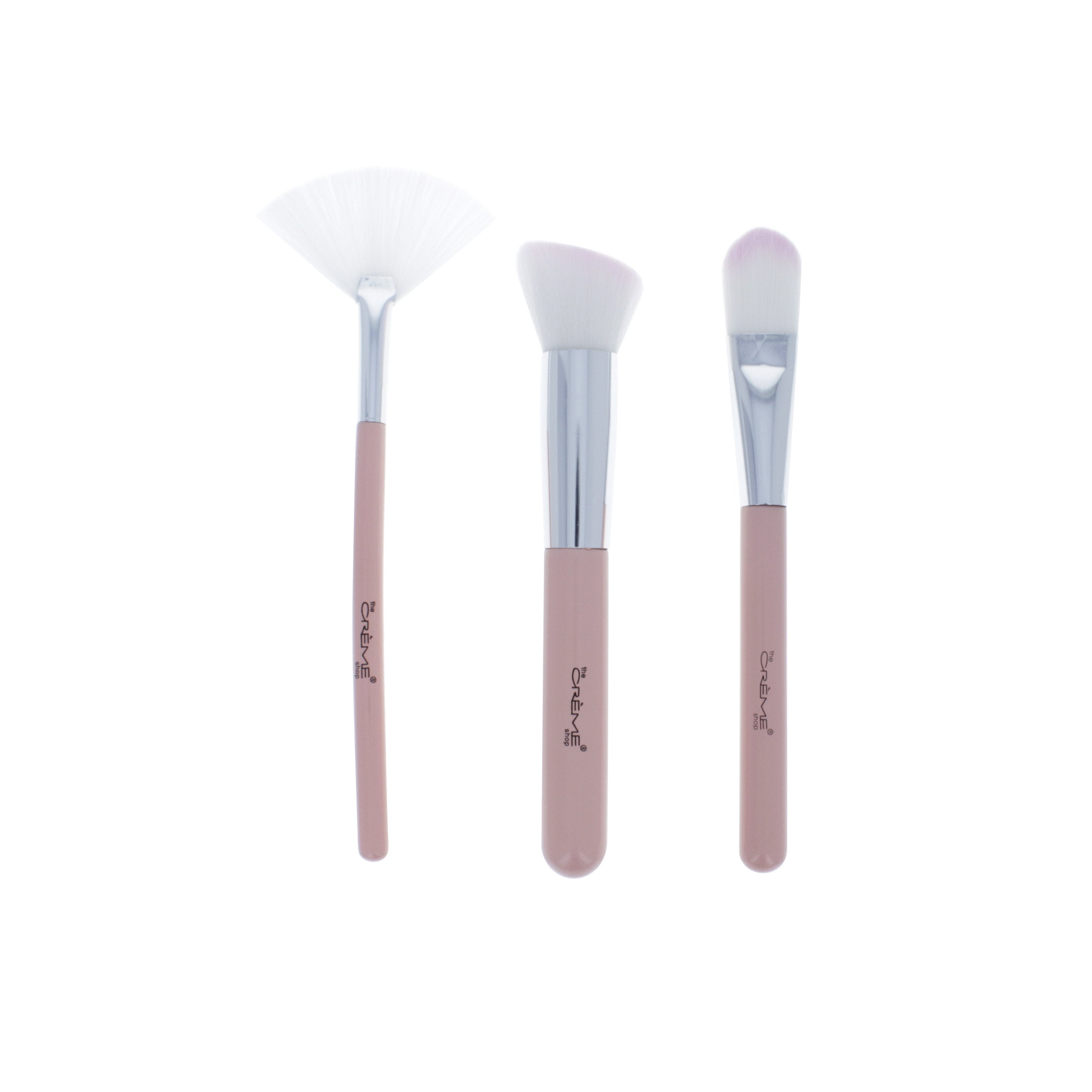 The Creme Shop Hybrid Oval Paddle Brush store Set