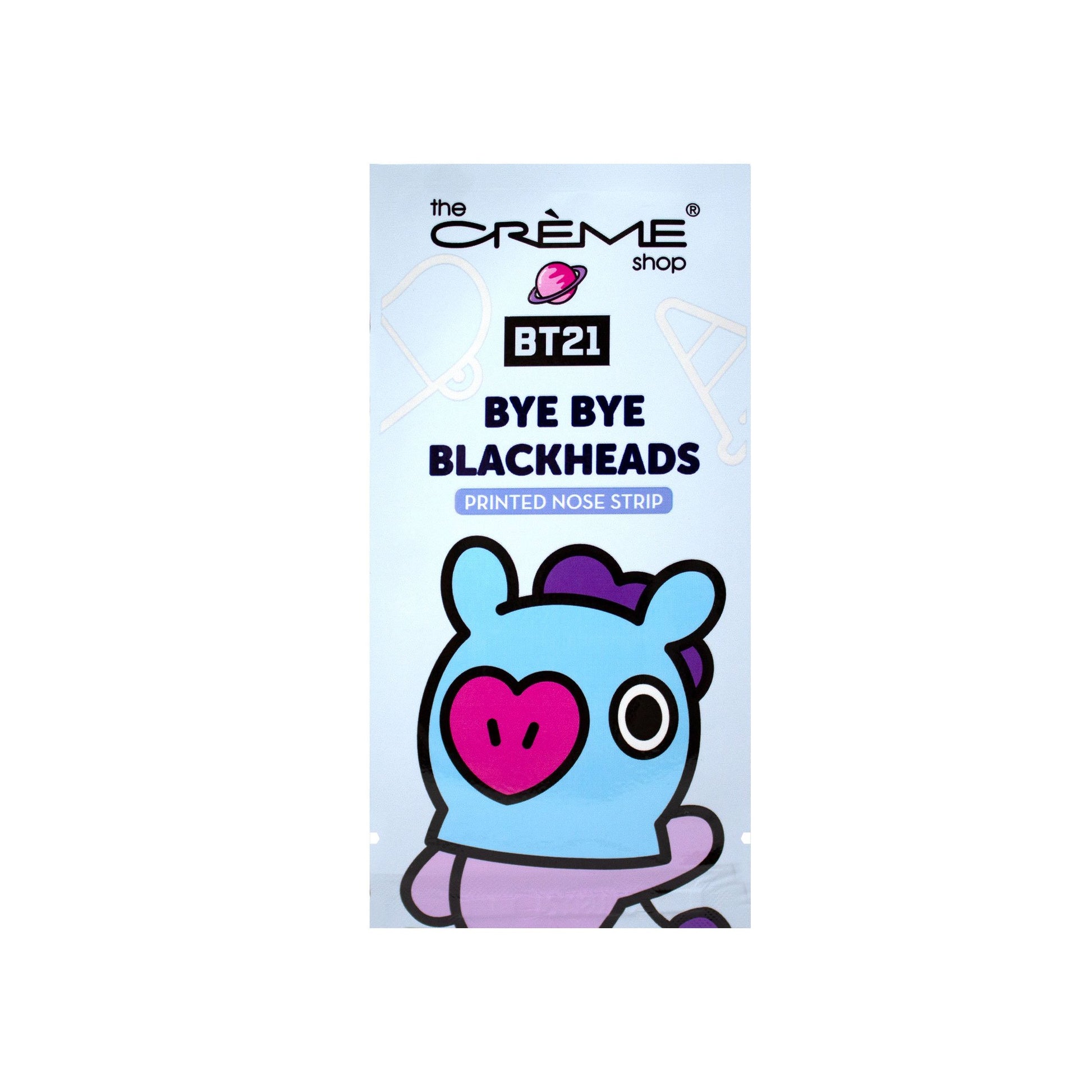 The Crème Shop | BT21: Bye Bye Blackheads - Printed Nose Strips (Set of 8) Blackheads Removers The Crème Shop x BT21 