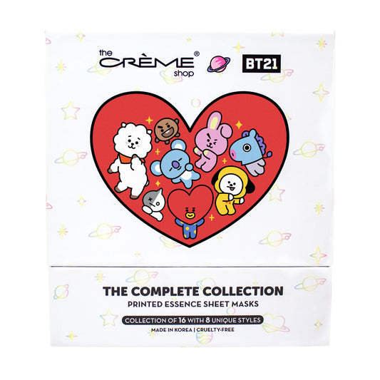 BT21 RJ Blush Glossy Gel Nail Strips - The Crème Shop