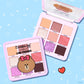 CHOCO’S SWEET & LOVELY Eyeshadow Palette | 9 Rosy Multi-Finish Shades Eyeshadow Palette The Crème Shop x LINE FRIENDS 