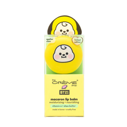 CHIMMY Macaron Lip Balm - Banana Milk (Clear) Lip Balms The Crème Shop x BT21 BABY 