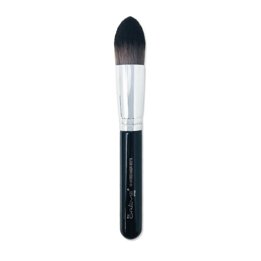 HD Layered Kabuki Brush Black - The Crème Shop