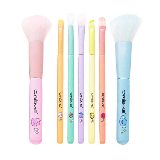 The Crème Shop | BT21 BABY The Perfect Blend Brush Collection (Set of 7) Brush Sets The Crème Shop x BT21 BABY 