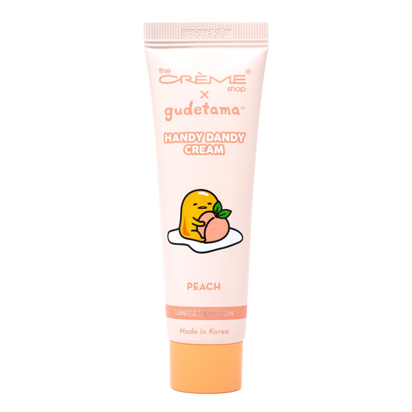 The Crème Shop x Gudetama Handy Dandy Cream (Limited Edition) | Peach (Travel-Sized) - The Crème Shop