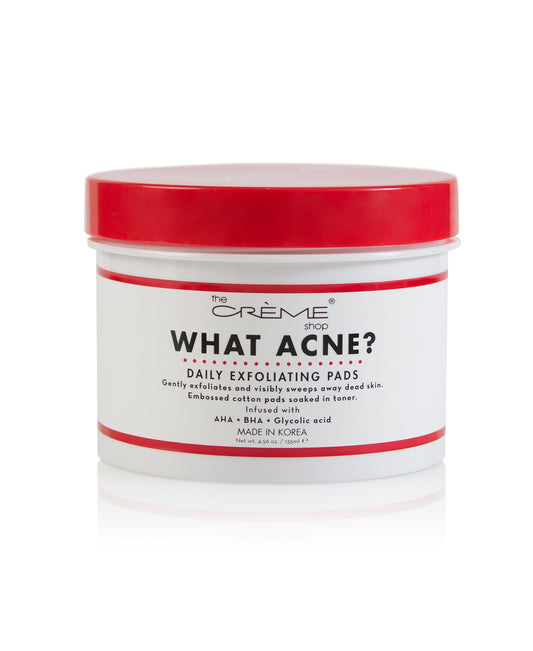 What Acne? - Daily Exfoliating Pads - The Crème Shop